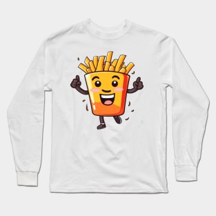 Cute French Fries T-Shirt Long Sleeve T-Shirt